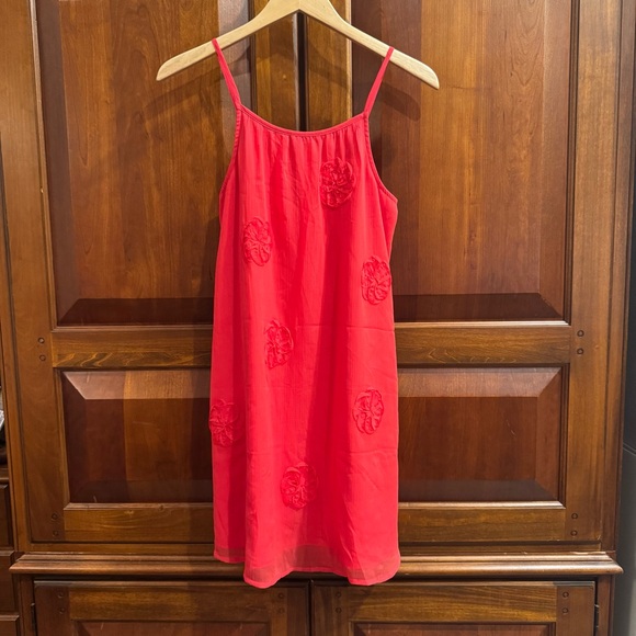 abercrombie kids Other - NWT Abercrombie Kids Girls Rosette Red Mini Dress Size 15/16